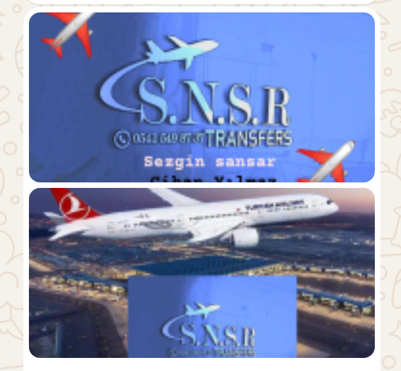 S.NS.R VİP TRANSFER SİZLERE 