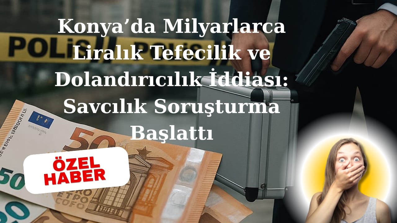 KONYA DA MİLYARLAR NEREYE AKIYOR 